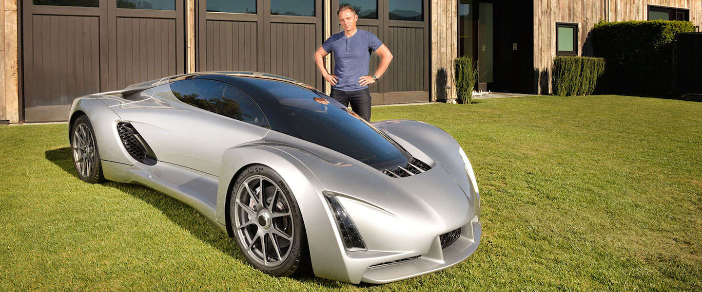 De eerste super snelle 3D-geprinte auto