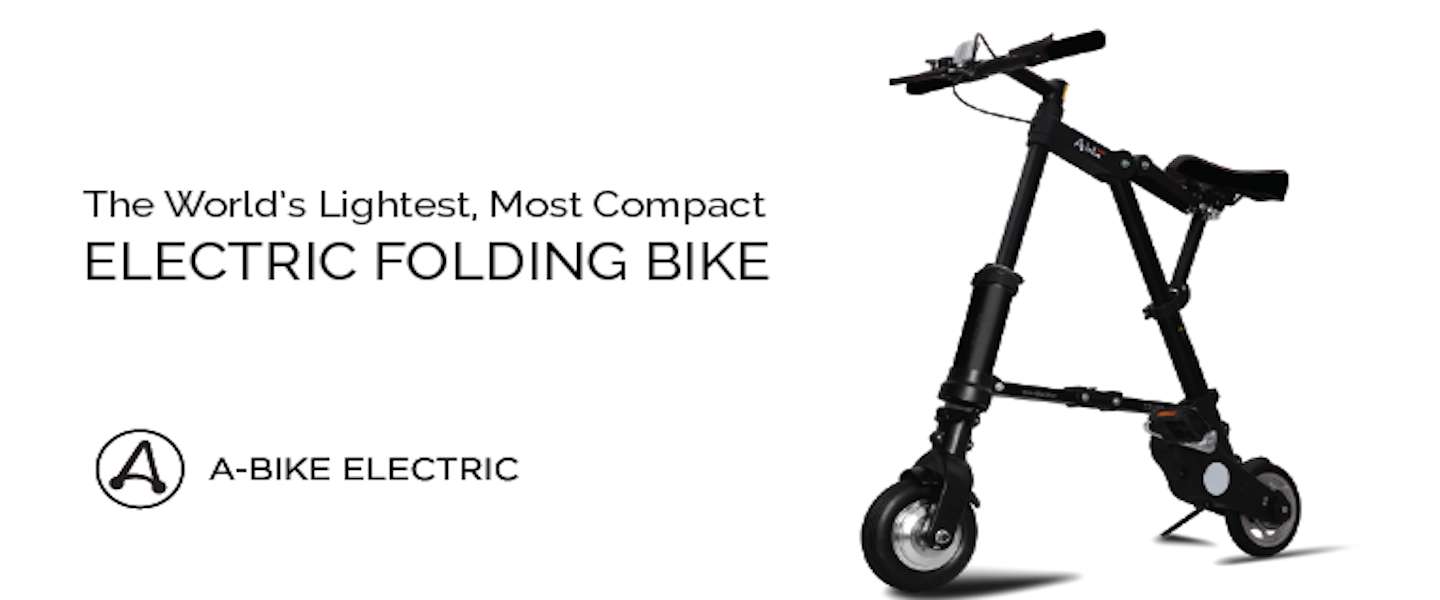 A-Bike: de lichtste elektrische vouwfiets ter wereld