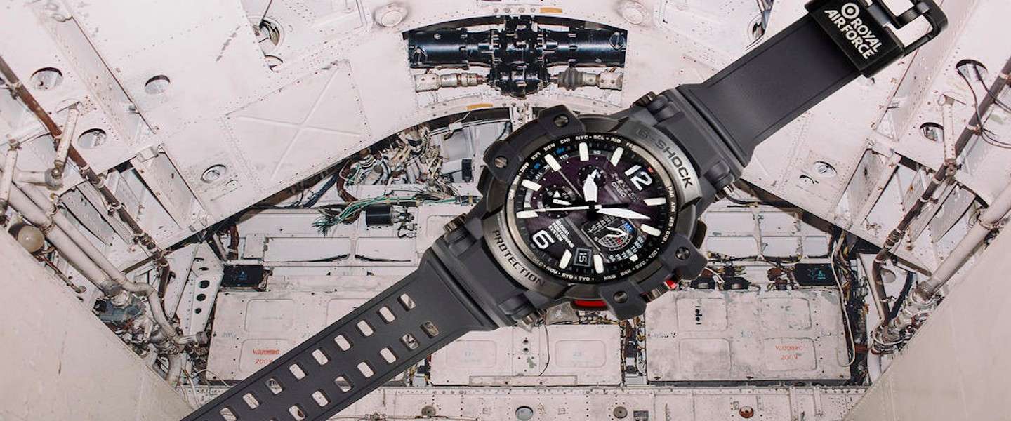 G-SHOCK Premium introduceert Aviator-horloge in samenwerking met de ROYAL AIR FORCE