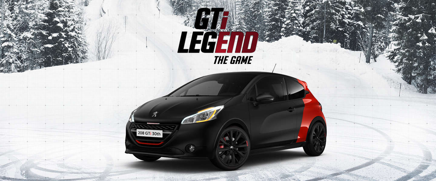 Het meest verslavende spelletje voor de kerstdagen, Peugeot 208GTi the game