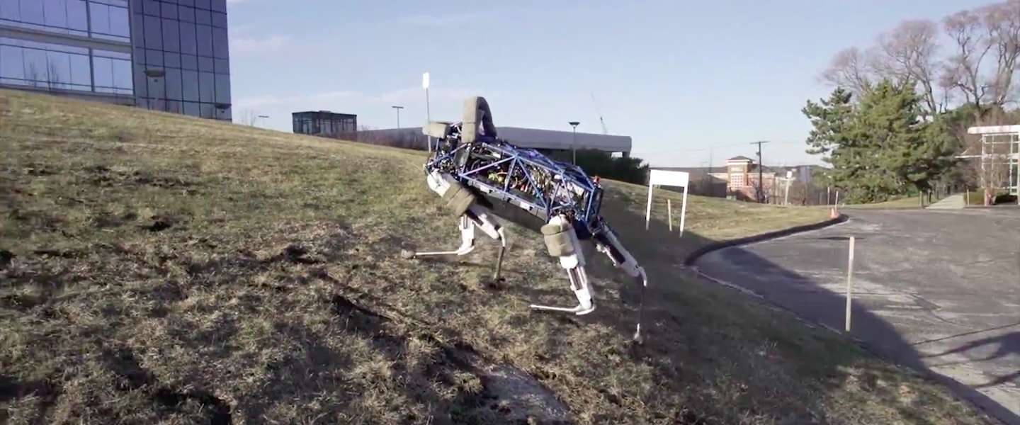 Boston Dynamics presenteert robothond Spot