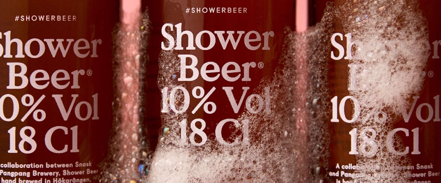 Shower Beer: speciaalbier en shampoo in één