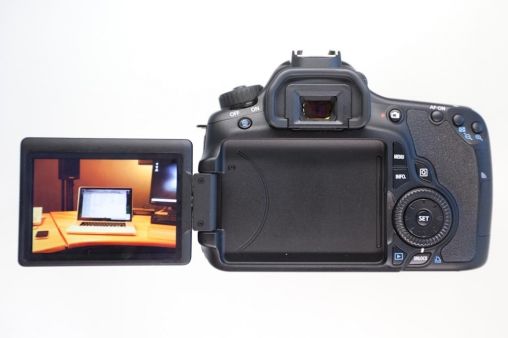 Canon 60D LCD