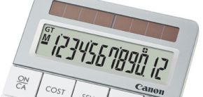 Canon Calculator X Mark I van Gerecycelde Lenzen