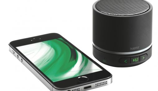 Glashelder geluid voor respectabele prijs: Leitz Complete Mini-Speaker