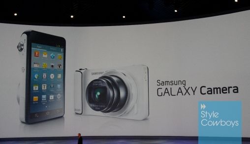 Samsung presenteert Galaxy Camera