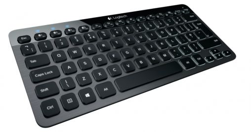 Stijlvol Logitech toetsenbord met geborsteld aluminium