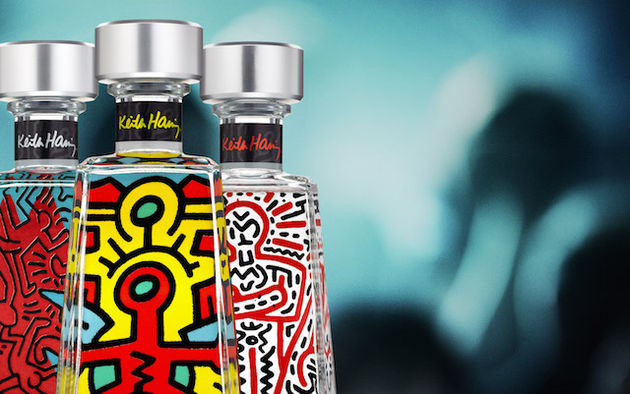 tequila-keith-haring-flessen