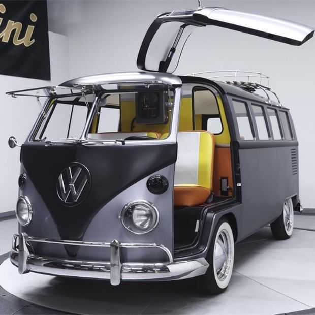 Deze 'Back to the Future' Volkswagenbus is pure sci-fi