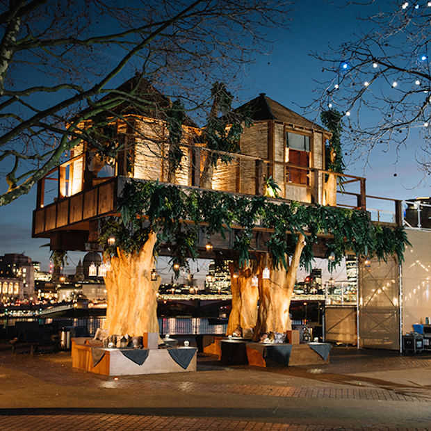 Cool: een luxe boomhut middenin het centrum van Londen