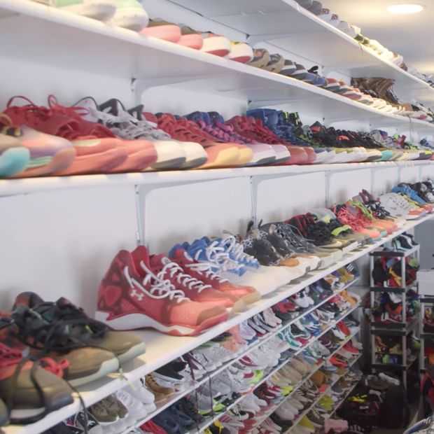 Video: Chris Brown's sneakerkasten zijn groter dan je huis