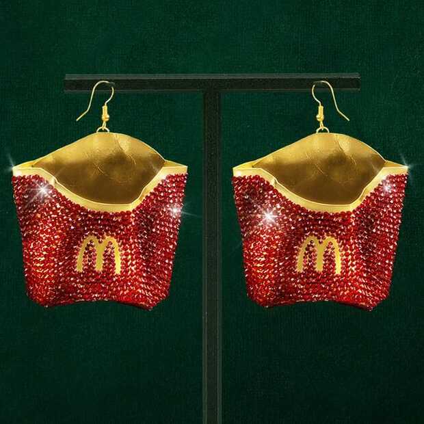 McDonald’s maakt gouden juwelen van zwerfafval