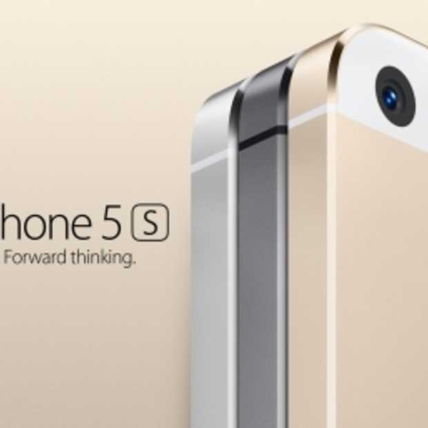 iPhone 5S in zilver, goud en grijs