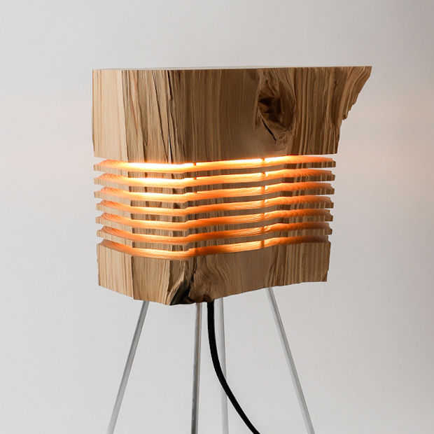 Uitgelezene Hebben: coole houten designlamp van Split Grain OW-53