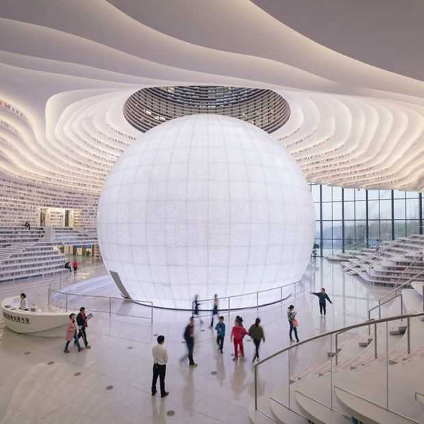 China heeft nu de mooiste bibliotheek ter wereld