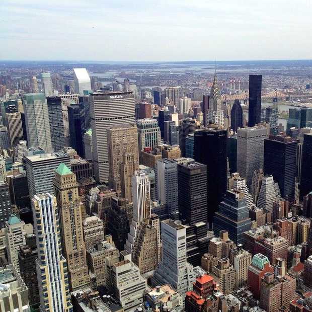 Bizarre time-lapse van Manhattan van 1500 naar 2015
