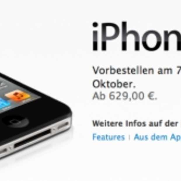 Prijzen iPhone 4S