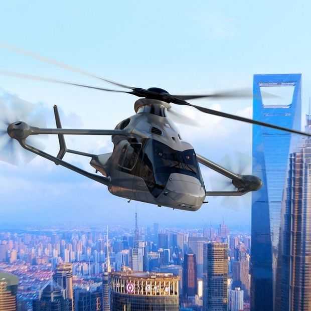 De Airbus Racer helikopter gaat superhard in stijl vanaf 2019