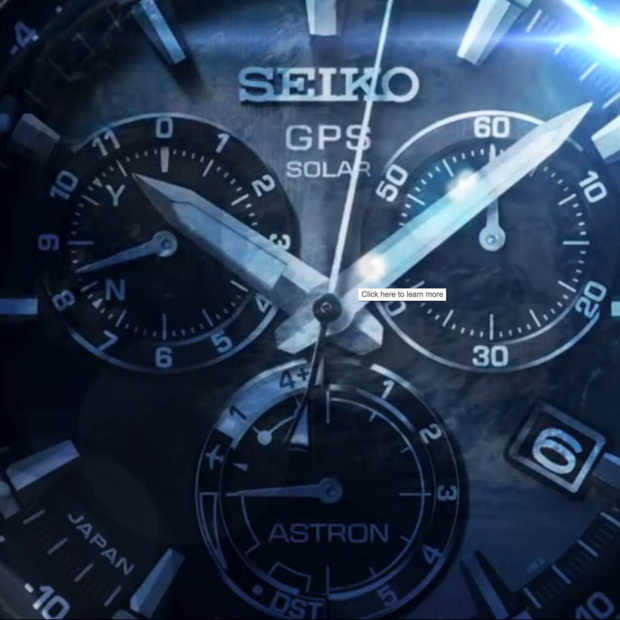 ​Het horloge van de toekomst: Seiko Astron GPS Solar