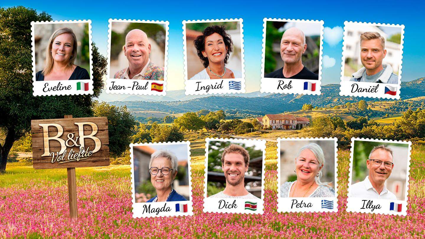 Deelnemers B&B Vol Liefde 2025