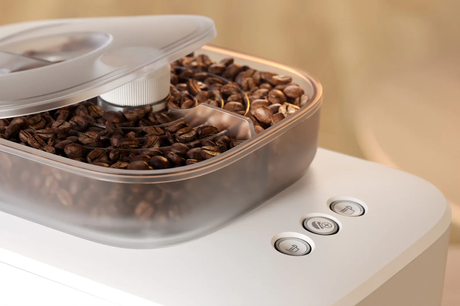 Philips Baristina met Bean swap