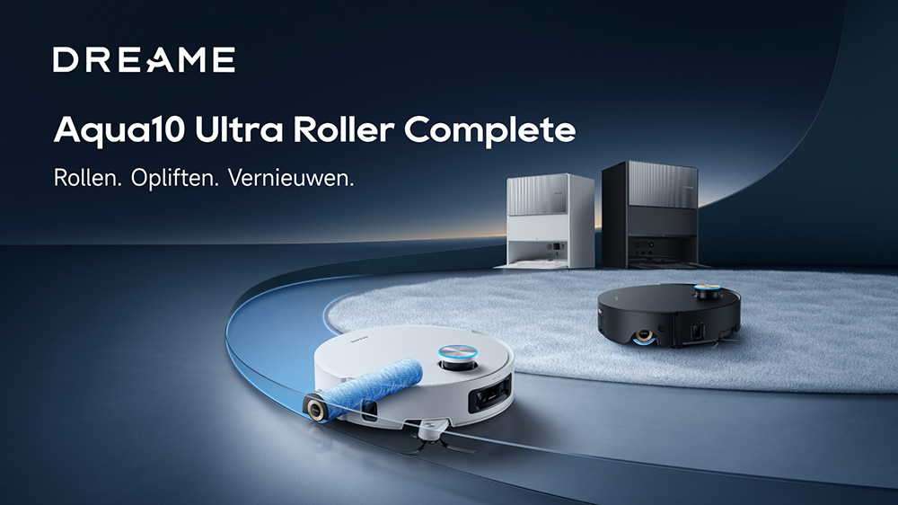 De Dreame Aqua10 Ultra Roller Complete
