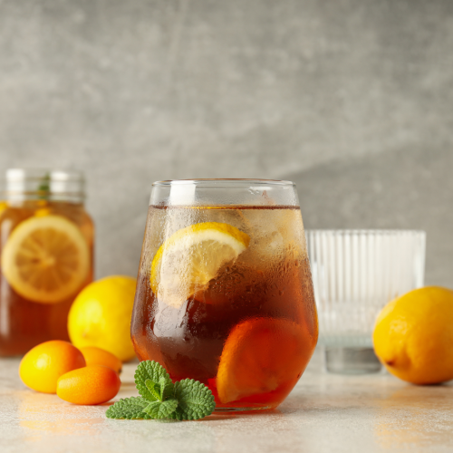 Homemade ice tea