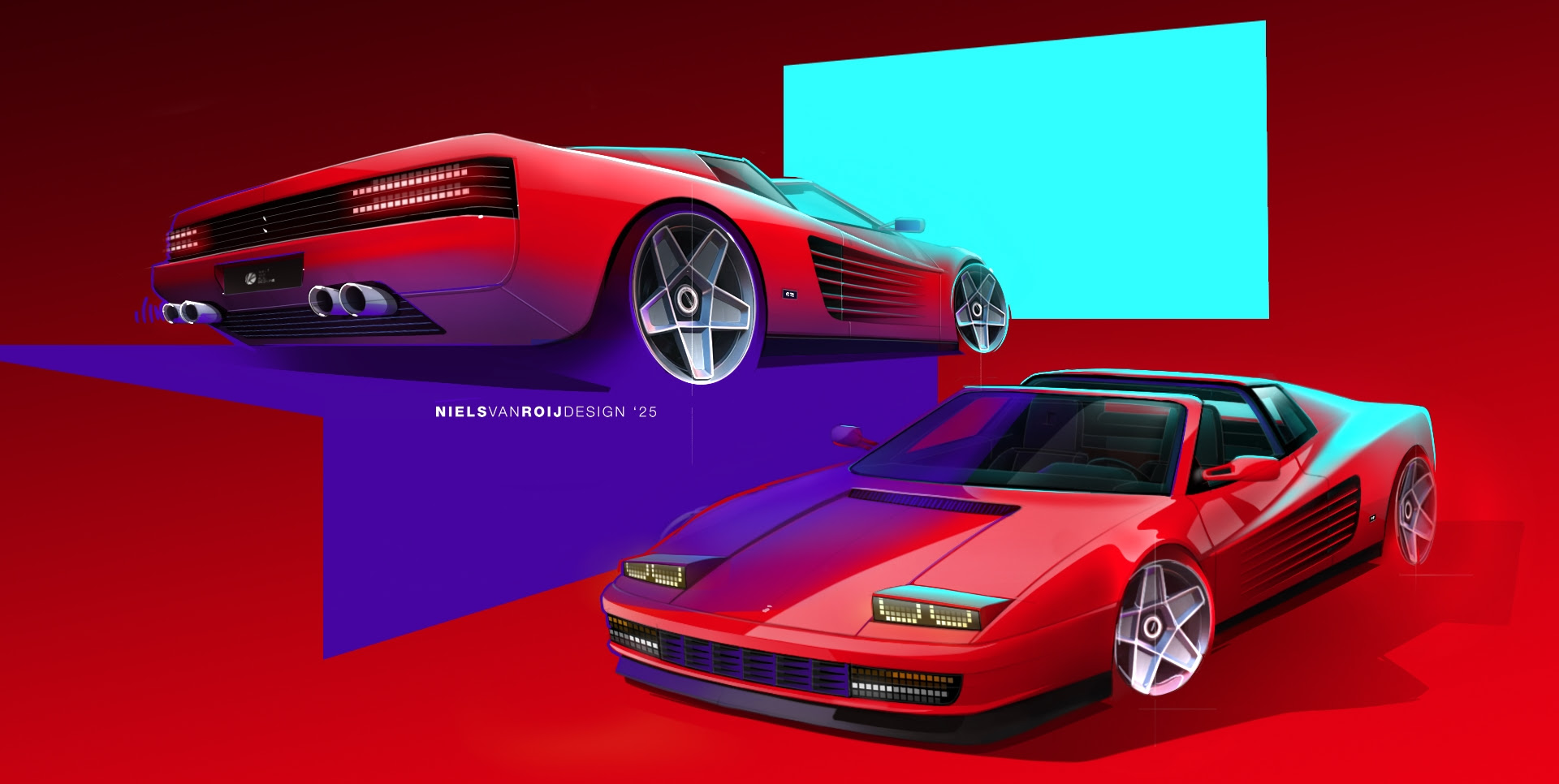 Niels van Roij exclusieve wereldpremière auto's