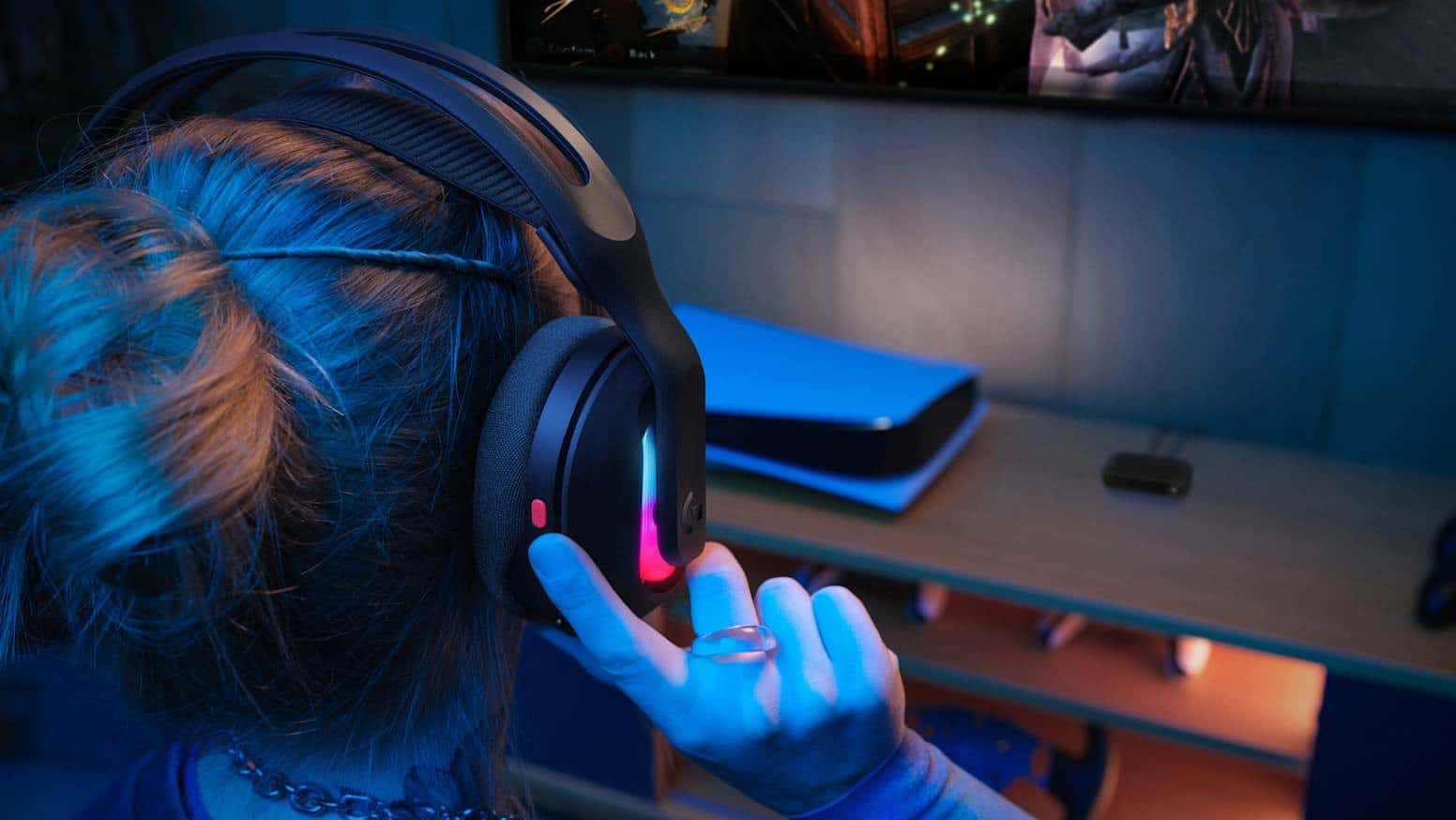 Audio feature voor twee consoles