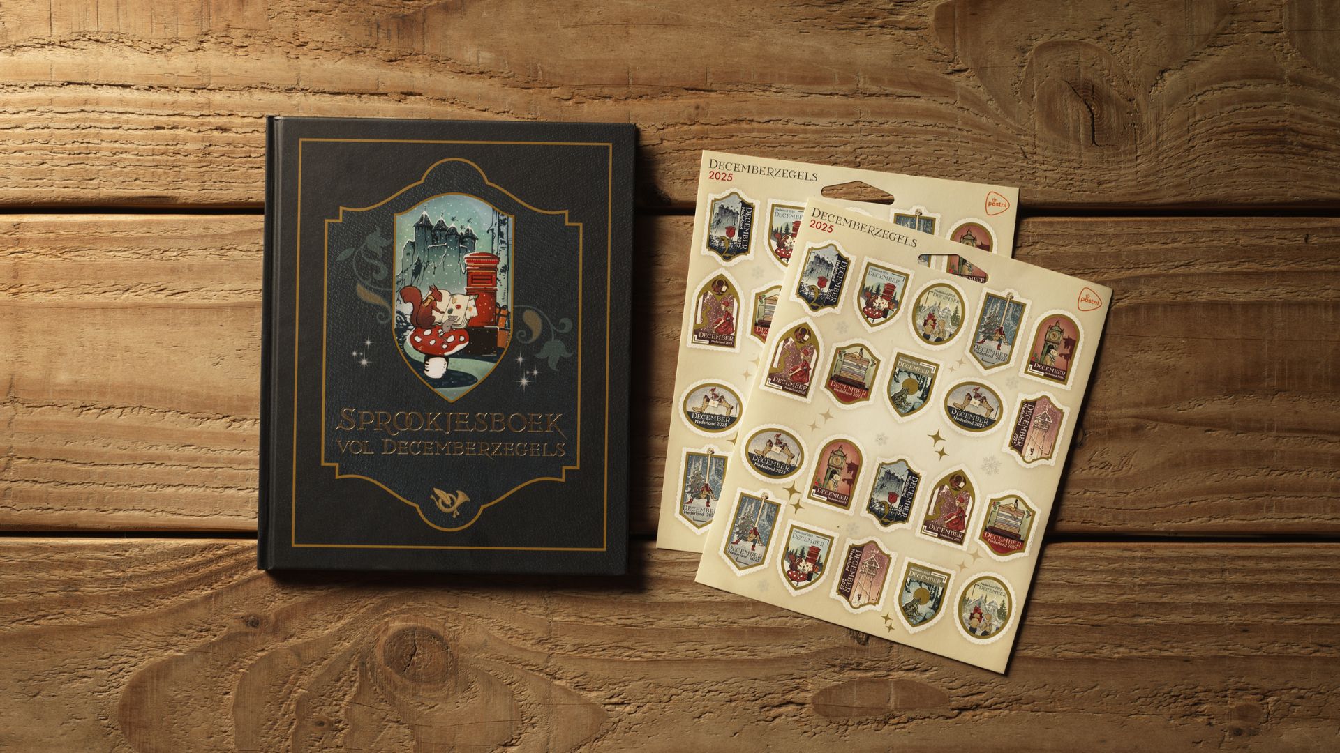 De postzegels van de Efteling