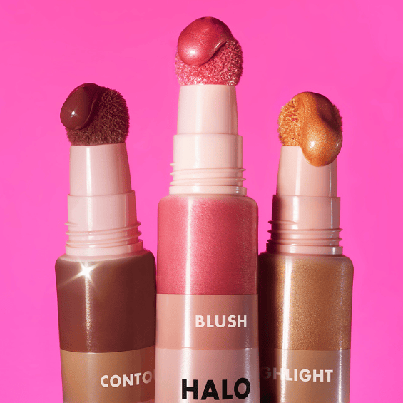 De Beauty Wands, blush, contour en highlight