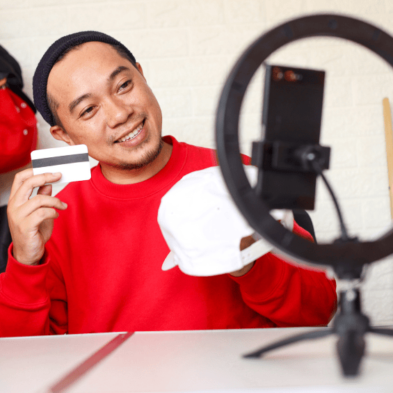 Achter de schermen bij een TikTok