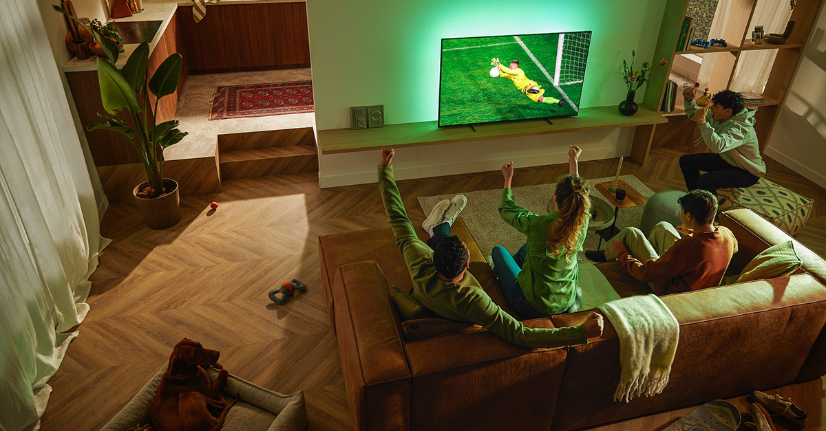 Live voetbal kijken met Dolby Vision 2