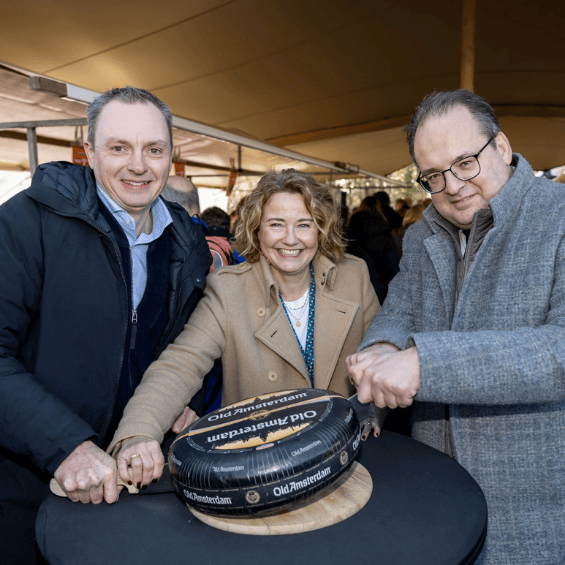 De officiële opening burgemeester Serge Ferraro