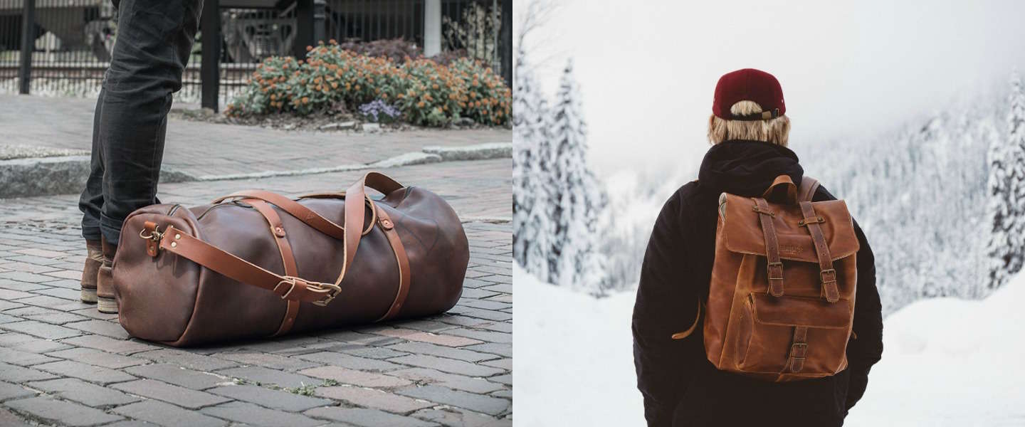 5 x stijlvolle lederen weekendtassen voor mannen Stylecowboys