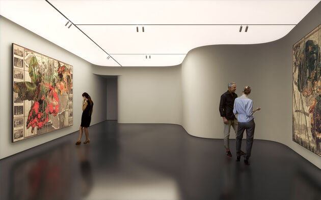 art`otel Rome Piazza Sallustio Gallery space