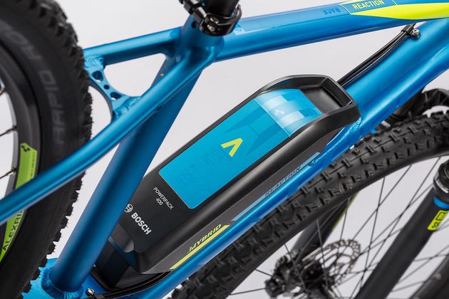 Het powerpack van de Cube Reaction Hybrid