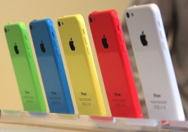 De winkel was de plek waar je de meeste iPhone 5C`s kon zien