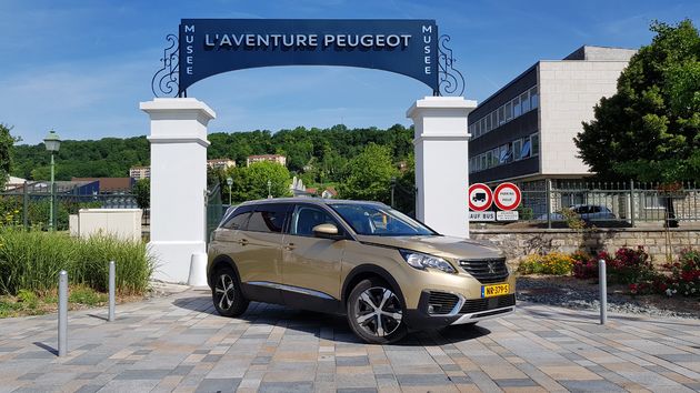 Entree van het L`Aventure Peugeot in Sochaux