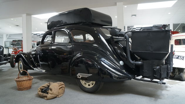 Een hybride Peugeot van voor de oorlog
