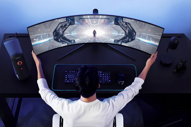 Curved Odyssey 49-inch gaming monitor van Samsung