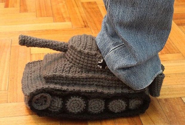tank aan je voeten